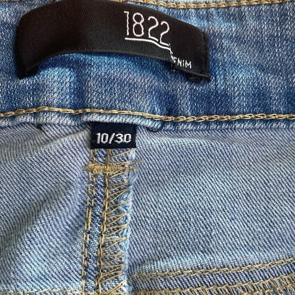 1822 Denim Vintage Denim High Rise Ankle Skinny Size 10/30 - Picture 5 of 6
